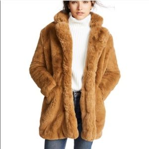 Apparis fur coat Sz medium